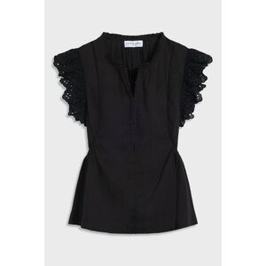 Apiece Apart Maria del Mar Top - Black - 18
